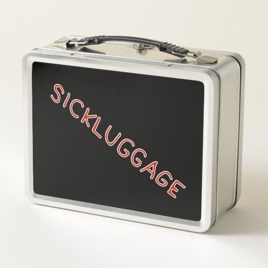SICK Lunchbox - SICKLUGGAGE Shaboom box (Achterkant)