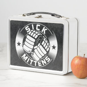 Sick Mittens Hockey Slang Lunch Tin