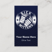 Sick Mittens Ice Hockey Slang Visitekaartjes (Voorkant)