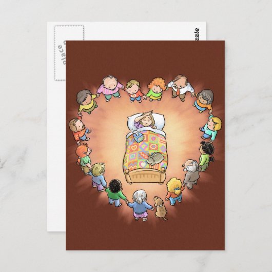 Sick Mom Briefkaart (Voorkant / Achterkant)