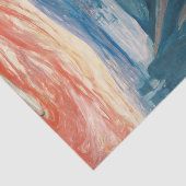 Sick Mood op zonsondergang, wanhoop (door Edvard M Tissuepapier (Detail)