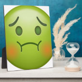 Sick note Emoji Face Fotoplaat (Zijkant)
