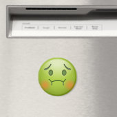 Sick note Emoji Face Magneet (Insitu (Vaatwasser))