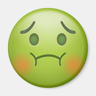 Sick note Emoji Face Magneet