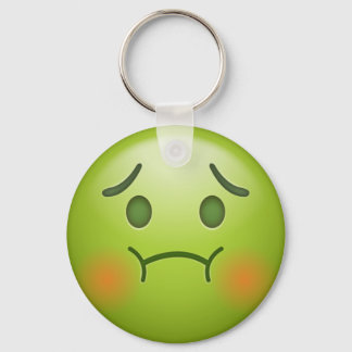 Sick note Emoji Face Sleutelhanger