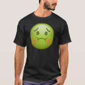 Sick note Emoji Face T-shirt (Voorkant)