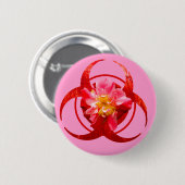 Sick Orchid Ronde Button 5,7 Cm (Voorkant /achterkant)