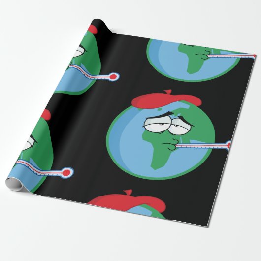 Sick Planet Cadeaupapier (Uitgerold)