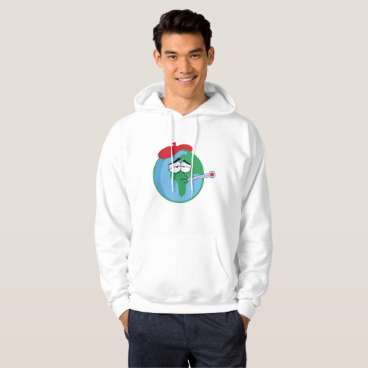Sick Planet Hoodie (Voorkant volledig)