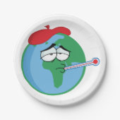 Sick Planet Papieren Bordje (Voorkant)