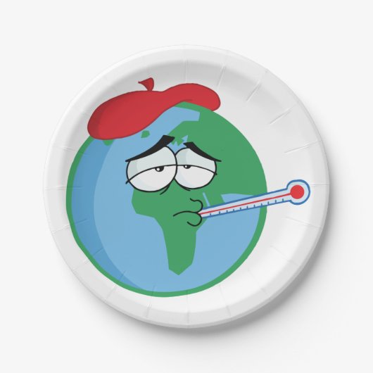 Sick Planet Papieren Bordje (Voorkant)