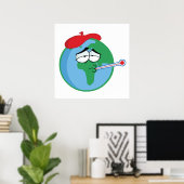 Sick Planet Poster (Thuiskantoor)