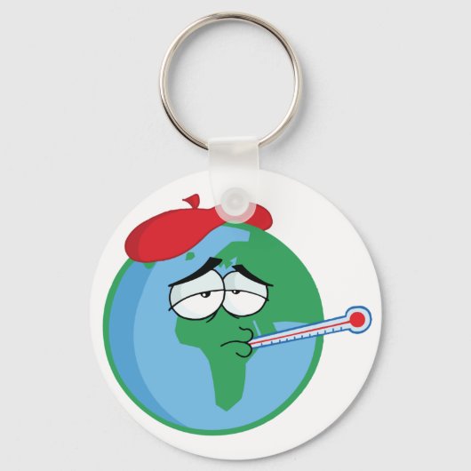 Sick Planet Sleutelhanger (Achterkant)