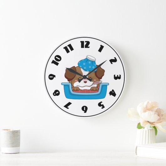 Sick Puppy Clock Grote Klok (Huis)