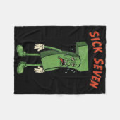 Sick Seven 67 Meme Halloween Costume Fun Retro Hum Fleece Deken (Voorkant (Horizontaal))