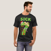 Sick Seven Meme 67 Number Santa Hat Christmas Men T-shirt (Voorkant volledig)