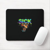 Sick Seven Meme Graffiti Drip Fun Wordplay  Muismat (Met muis)