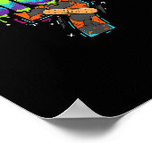 Sick Seven Meme Graffiti Drip Fun Wordplay  Poster (Hoek)