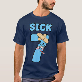 Sick Seven Meme Tee 67 Six Seven Funny Wordplay T-shirt