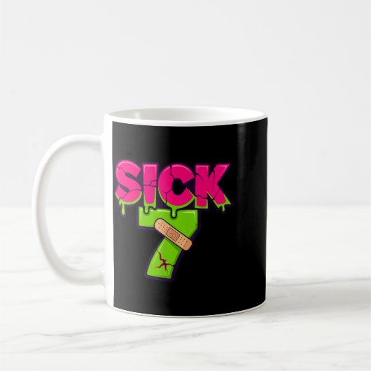 Sick Seven Meme Tee Six Seven Fun Wordplay Drip  Koffiemok (Links)