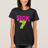 Sick Seven Meme Tee Six Seven Fun Wordplay Drip  T-shirt (Voorkant)