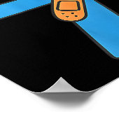 Sick Seven Meme Tee Six Seven Fun Wordplay Poster (Hoek)