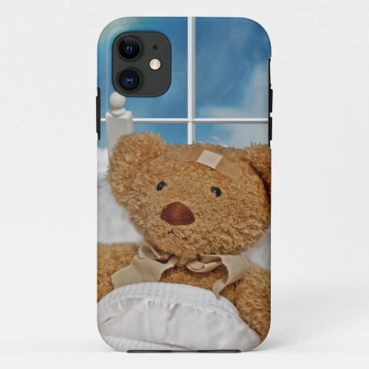 Sick Teddy Bear Case-Mate iPhone Case (Achterkant)