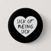SICK VAN SICK RONDE BUTTON 5,7 CM (Voorkant)