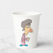 Sick Woman Papieren Bekers (Voorkant)