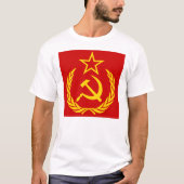 Sickle And Hammer, USSR, CCCP, Communism T-shirt (Voorkant)