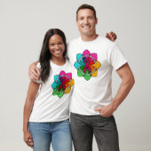 Sickle Cell Anemia Awareness Matals Petals T-shirt (Unisex)