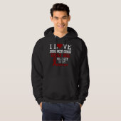 Sickle Cell Anemia Awareness Ribbon Hoodie (Voorkant volledig)