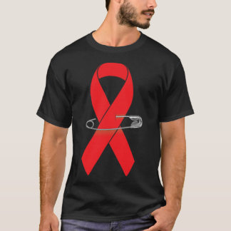 Sickle Cell Anemia Awareness Walk Supporter Ribbon T-shirt