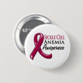 Sickle Cell Anemia Bewustheid Ronde Button 5,7 Cm (Voorkant /achterkant)