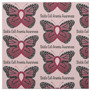 Sickle Cell Anemia Butterfly of Hope Stof