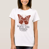 Sickle Cell Anemia Butterfly T-shirt (Voorkant)