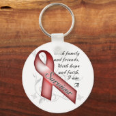 Sickle Cell Anemia Surviva Sleutelhanger (Voorkant)