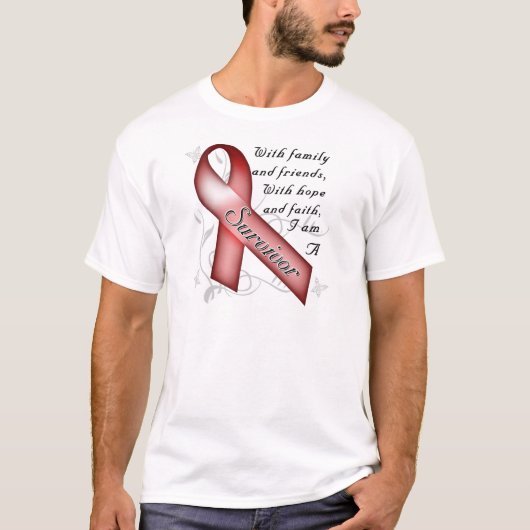 Sickle Cell Anemia Surviva T-shirt (Voorkant)