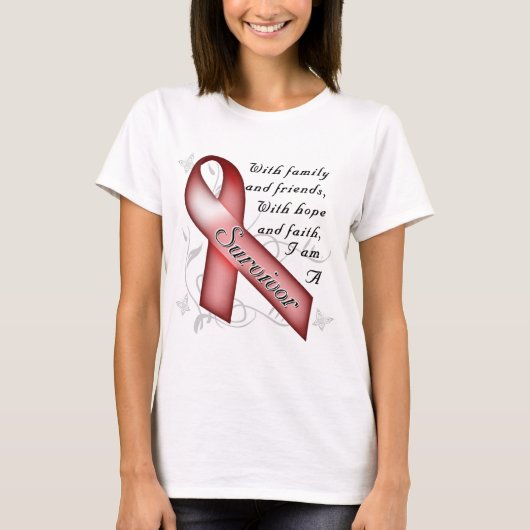 Sickle Cell Anemia Surviva T-shirt (Voorkant)
