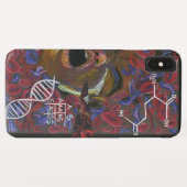 Sickle Cell Art DNA Case-Mate iPhone Case (Achterkant (horizontaal))