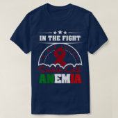 Sickle Cell Awareness Anemia Support Fight Win Me T-shirt (Design voorkant)