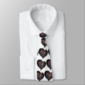Sickle Cell Awareness Heart Tile - Hope Necktie Stropdas (Gebonden)