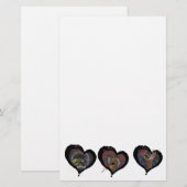 Sickle Cell Heart Briefpapier (Voorkant / Achterkant)