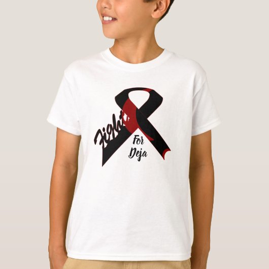 Sickle Cell Ribbon - Aangepaste jeugd T-shirt (Voorkant)