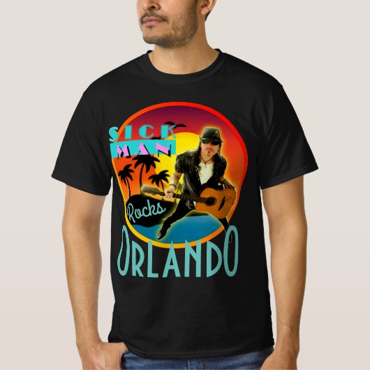 SICKMAN ROCKS ORLANDO T-SHIRT (Voorkant)