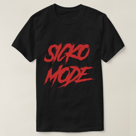 Sicko Mode Essential T-Shirt (Design voorkant)