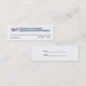 SICP Vulling-in-het-Leeg Visitekaartje (Voorkant / Achterkant)