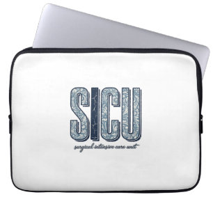 SICU Chirurgische Intensive Care Unit Vintage T-sh Laptop Sleeve