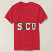SICU Kerst Chirurgische Intensieve Eenheidsverplee T-shirt (Design voorkant)