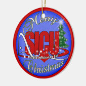 SICU SURGICAL INTENSIVE CARE UNIT XMAS ORNATION KERAMISCH ORNAMENT (Links)